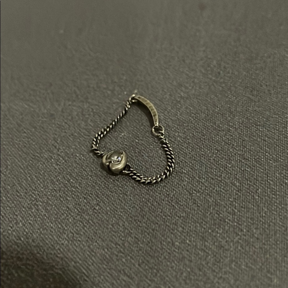 Pandora heart chain ring